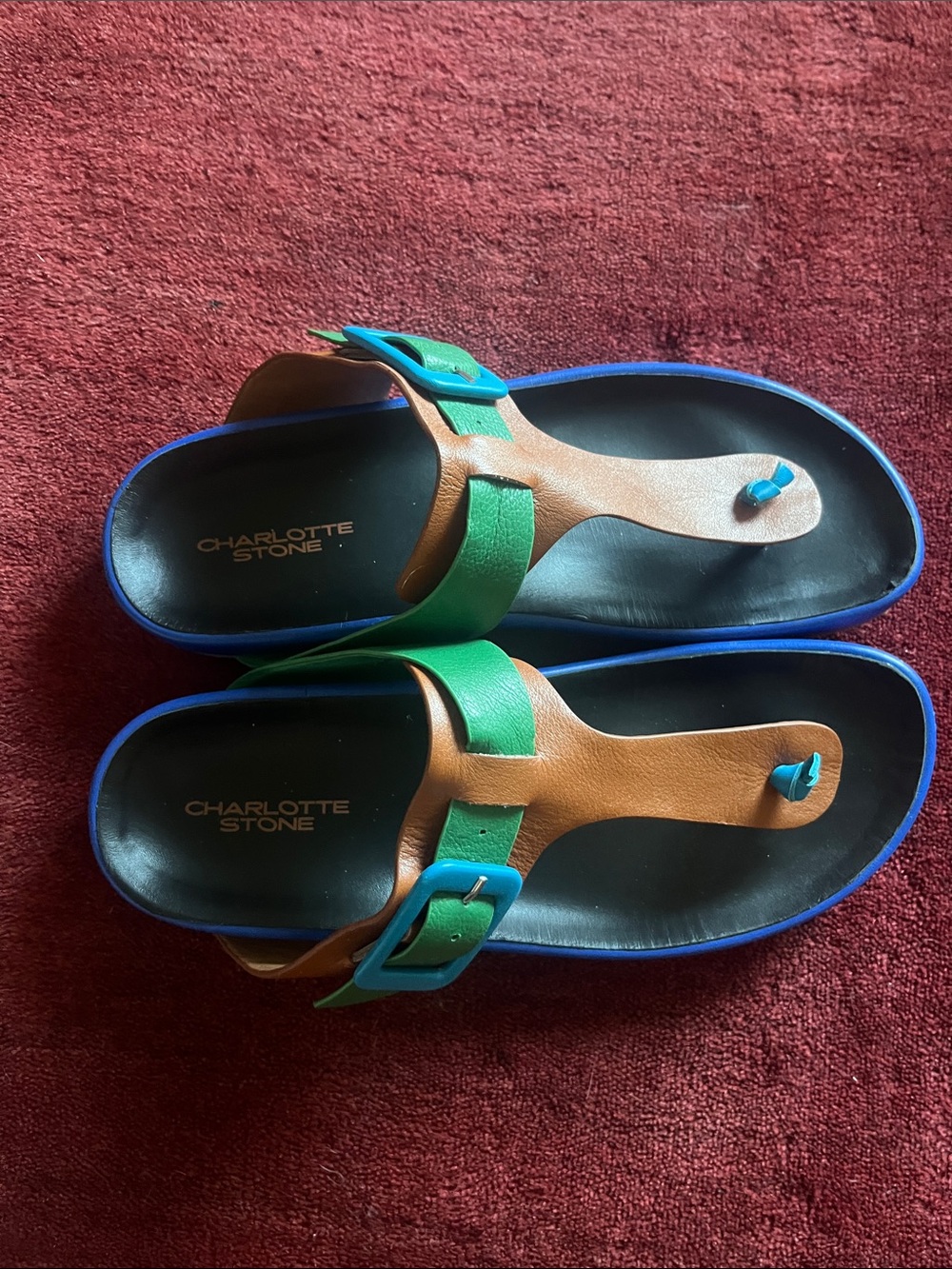 Charlotte Stone - Misty sandals Blue - Picture 7 of 10